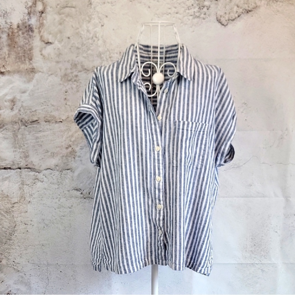Orvis Striped Button-Up Shirt